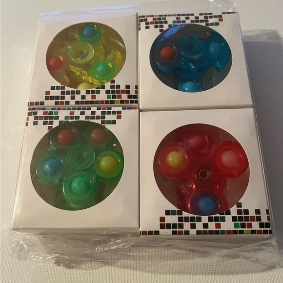NWT LED Light Up Fidget Spinner Bracelets 12Pack🔥🔥 - Picture 7 of 9